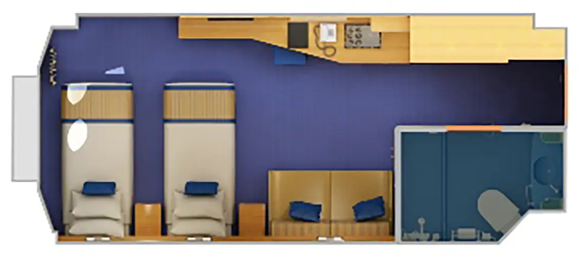 PT Cabine Intérieure avec hublot