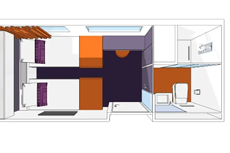 2PL_PP Pont principal deux lits