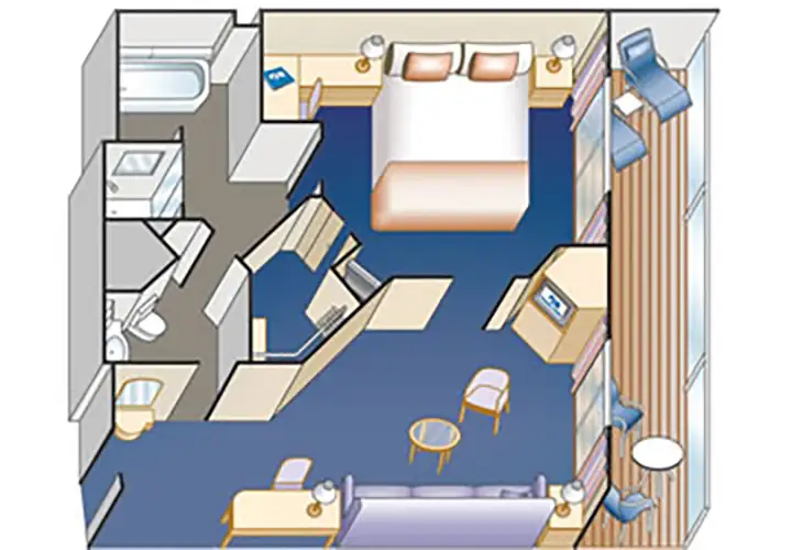 M4 Mini Suite avec Balcon Premium 